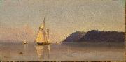unknow artist Boats on the Hudson Germany oil painting artist